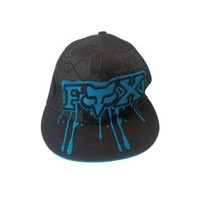 Fox Black and Blue Cap